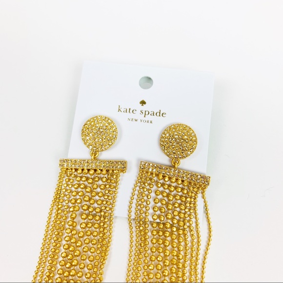 Kate Spade Glimmer Shimmer Statement Earrings - Picture 3 of 4